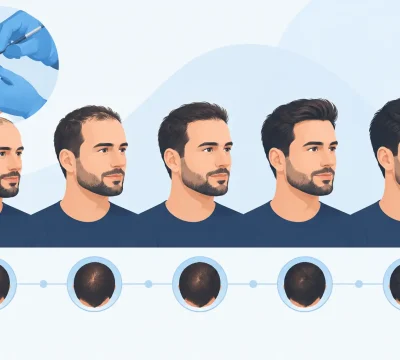What FUE Patient Results Look Like by Month